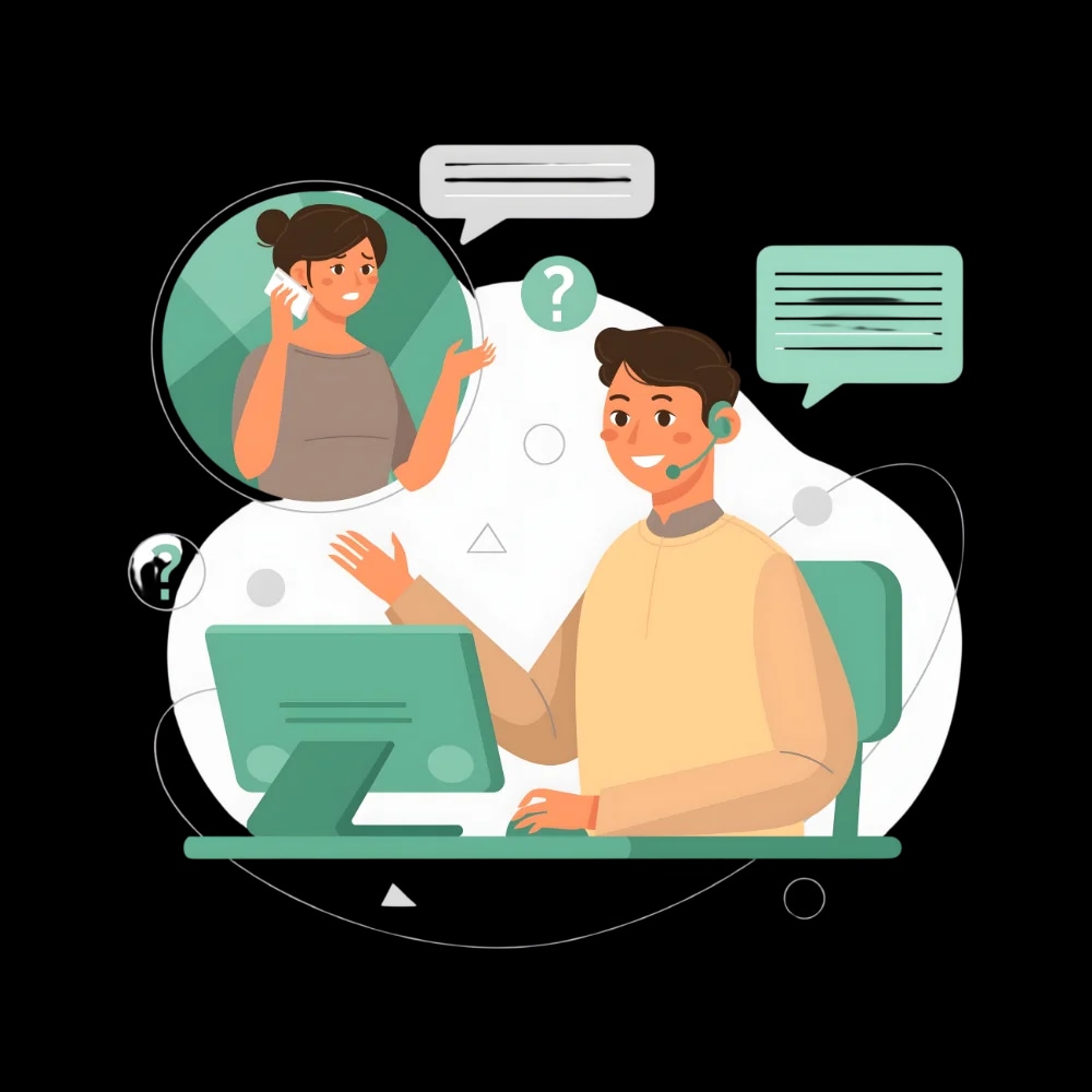 contact us form for assistance on The Blue Arch