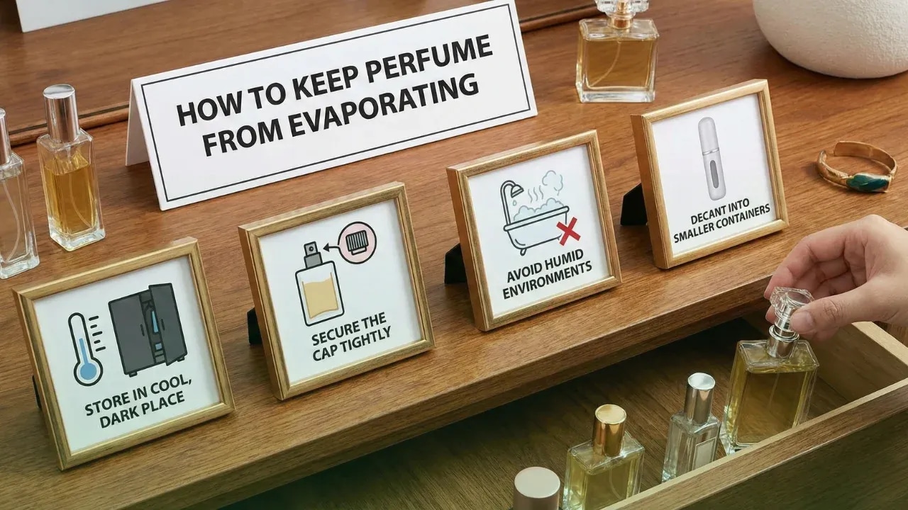 How to Keep Perfume from Evaporating